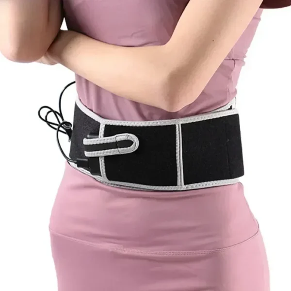 USB Electric Heating Warmer Hot Waist Lumbar Back Pad Belt Protector Brace Band Support Massager Anti Pain Relief Therapy Tool - Image 3