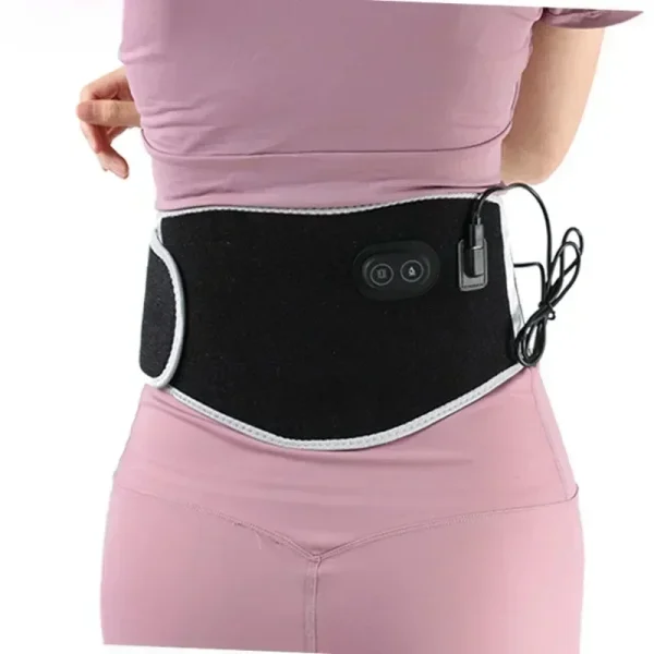 USB Electric Heating Warmer Hot Waist Lumbar Back Pad Belt Protector Brace Band Support Massager Anti Pain Relief Therapy Tool - Image 2